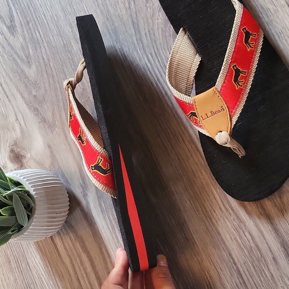 L.L.Bean l summer footwear l Woman l Size 7 l L.L.Bean l sandals l Cute pattern - Picture 7 of 10